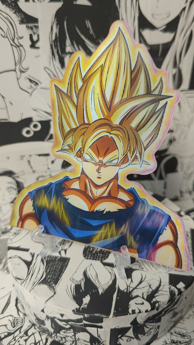 Goku | 3D Anime Lenticular Motion Sticker Decal