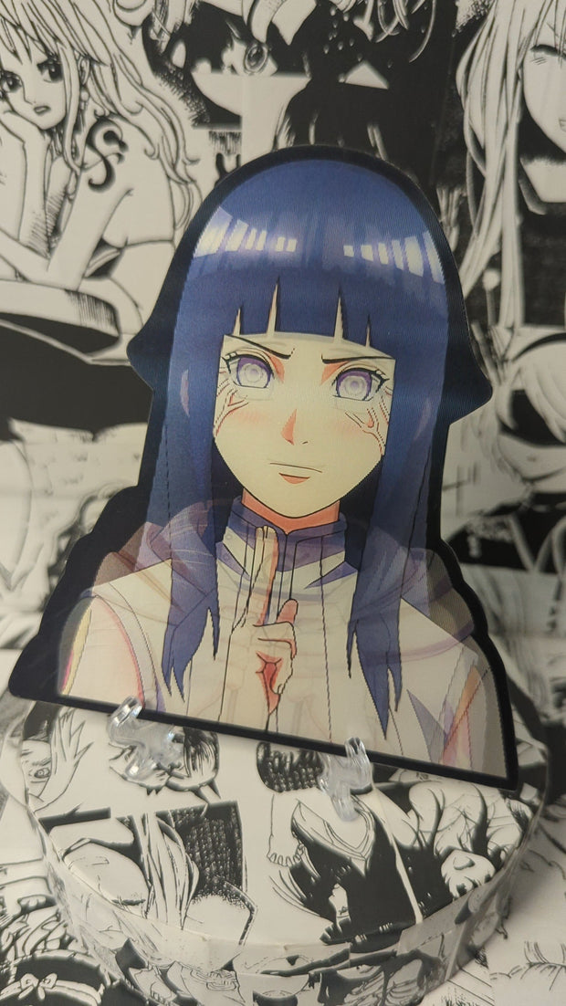 Hinata | 3D Anime Lenticular Motion Sticker Decal