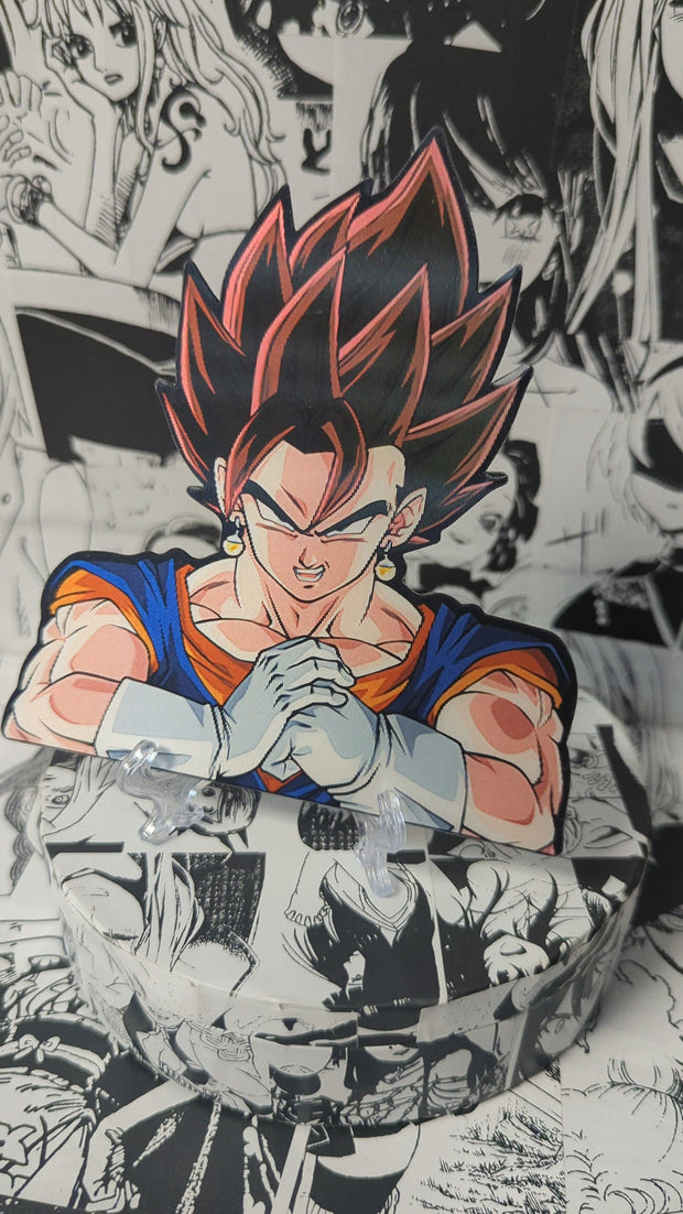 Vegito | 3D Anime Lenticular Motion Sticker Decal