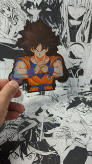 Goku | 3D Anime Lenticular Motion Sticker Decal