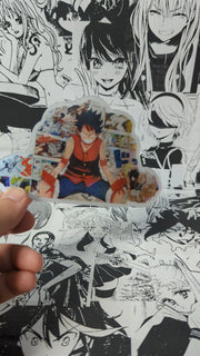 Luffy | 3D Anime Lenticular Motion Sticker Decal