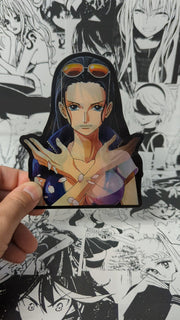 Nico Robin | 3D Anime Lenticular Motion Sticker Decal