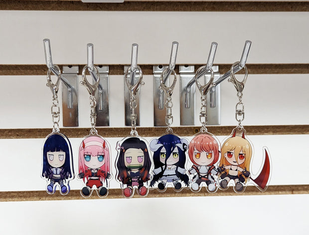 Zero Two SE Fumo-Chibi Acrylic Keychain