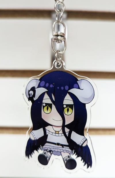 Albedo Fumo-Chibi Acrylic Keychain