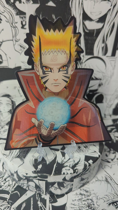 Naruto | 3D Anime Lenticular Motion Sticker Decal