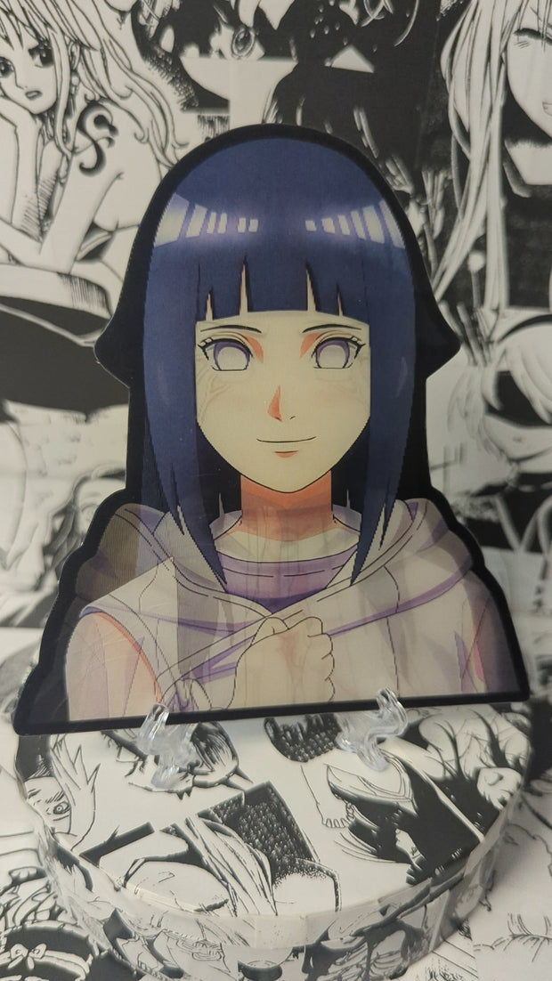 Hinata | 3D Anime Lenticular Motion Sticker Decal