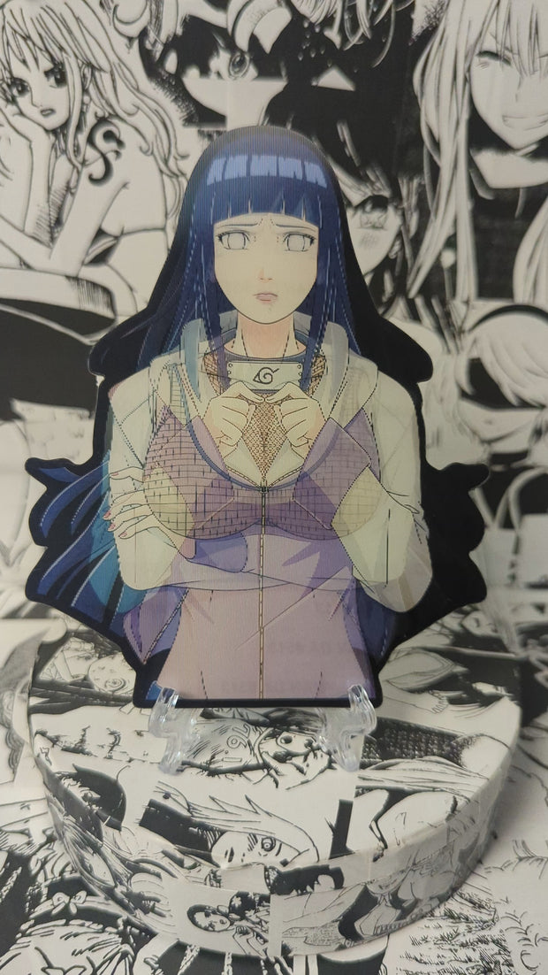 Hinata | 3D Anime Lenticular Motion Sticker Decal