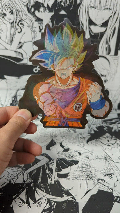 Goku | 3D Anime Lenticular Motion Sticker Decal