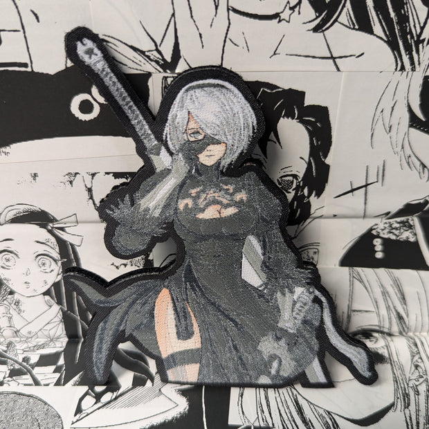 2B Woven Patch