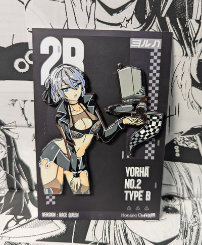 2B Race Queen Pin