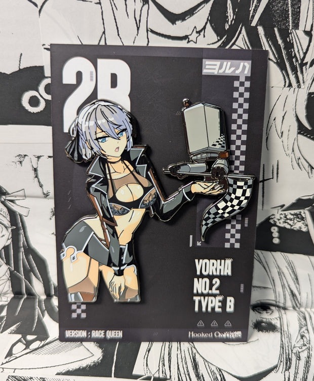 2B Race Queen Pin