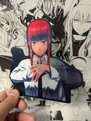 Makima V2 | 3D Anime Lenticular Motion Sticker Decal
