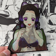 Shinobu | 3D Anime Lenticular Motion Sticker Decal