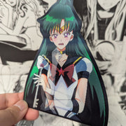 Sailor Pluto | 3D Anime Lenticular Motion Sticker Decal