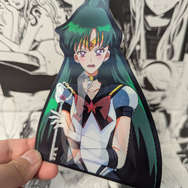 Sailor Pluto | 3D Anime Lenticular Motion Sticker Decal