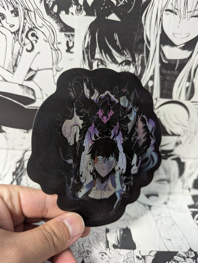 Sung Jin Woo V2 | 3D Anime Lenticular Motion Sticker Decal