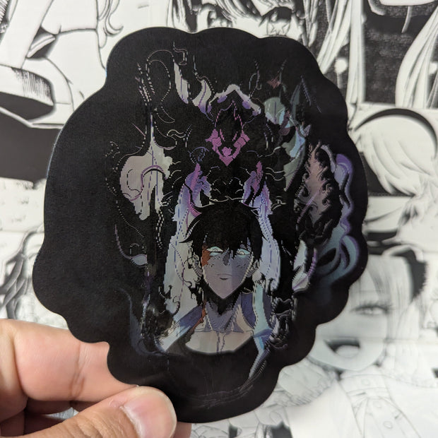 Sung Jin Woo V2 | 3D Anime Lenticular Motion Sticker Decal