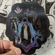 Sung Jin Woo V2 | 3D Anime Lenticular Motion Sticker Decal