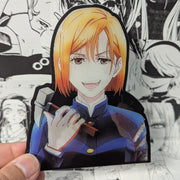 Nobara | 3D Anime Lenticular Motion Sticker Decal