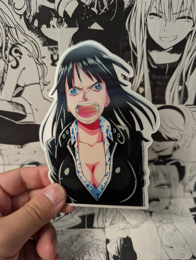 Nico Robin V2 | 3D Anime Lenticular Motion Sticker Decal