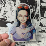 Nico Robin V3 | 3D Anime Lenticular Motion Sticker Decal