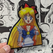 Sailor Venus | 3D Anime Lenticular Motion Sticker Decal