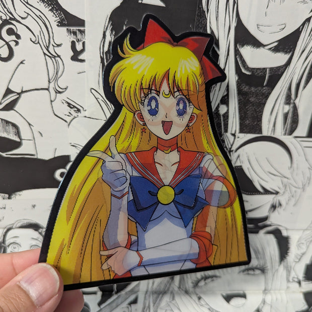 Sailor Venus | 3D Anime Lenticular Motion Sticker Decal