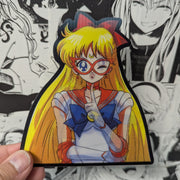 Sailor Venus | 3D Anime Lenticular Motion Sticker Decal