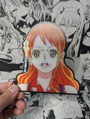 Nami V2 | 3D Anime Lenticular Motion Sticker Decal