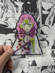 Mitsuri V2 | 3D Anime Lenticular Motion Sticker Decal