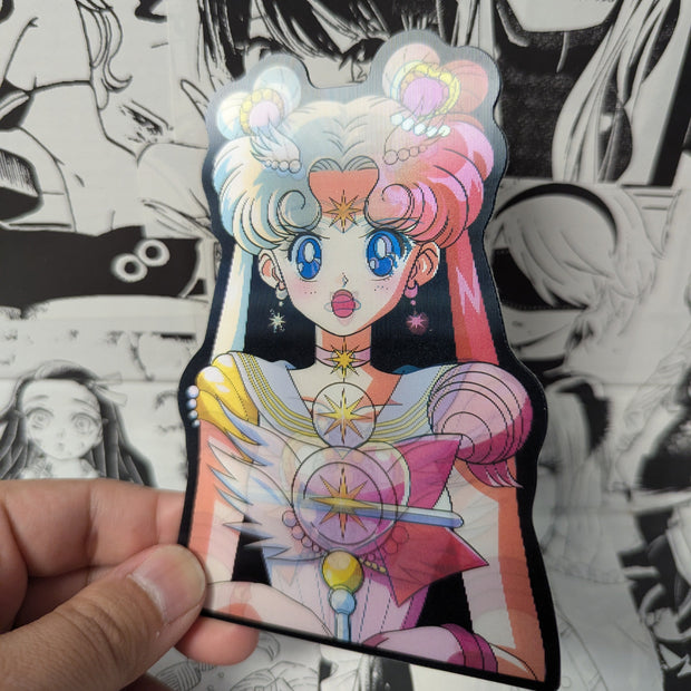Sailor Moon Usagi | 3D Anime Lenticular Motion Sticker Decal