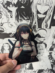 Yor Forger | 3D Anime Lenticular Motion Sticker Decal