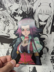 Akiza Izinski | 3D Anime Lenticular Motion Sticker Decal