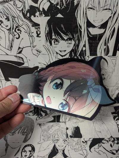 Chizuru - Ruka - Sumi - Mami | 3D Anime Lenticular Motion Sticker Decal