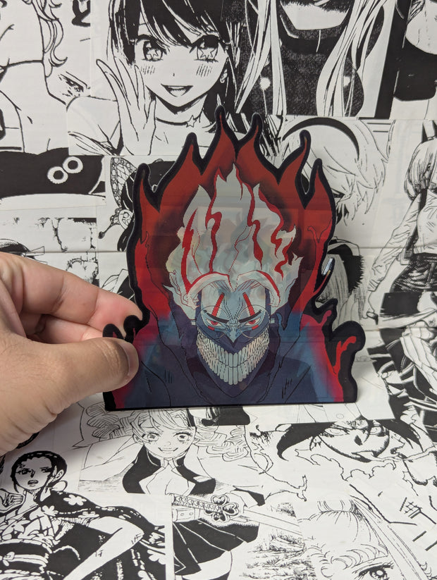 Okarun | 3D Anime Lenticular Motion Sticker Decal