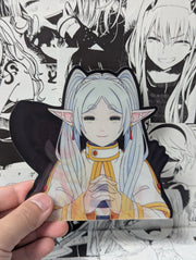 Frieren V2 | 3D Anime Lenticular Motion Sticker Decal