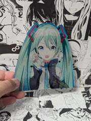Hatsune Miku | 3D Anime Lenticular Motion Sticker Decal