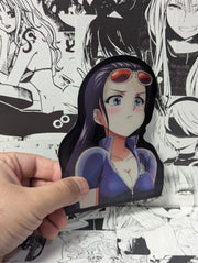 Nami - Nico Robin - Boa Pout | 3D Anime Lenticular Motion Sticker Decal