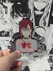 Momo Ayase | 3D Anime Lenticular Motion Sticker Decal