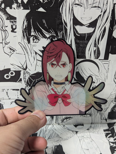 Momo Ayase | 3D Anime Lenticular Motion Sticker Decal