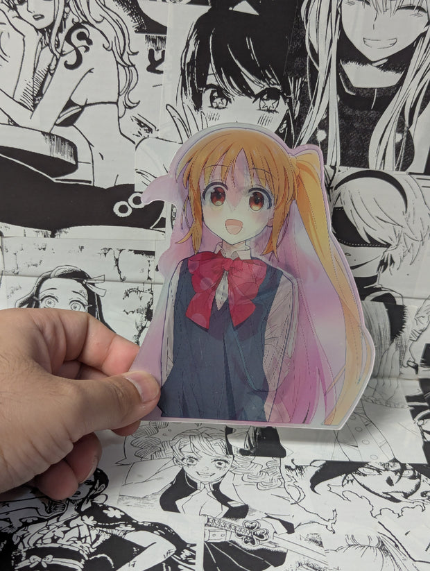 Bocchi - Nijika - Ryo - Kita | 3D Anime Lenticular Motion Sticker Decal