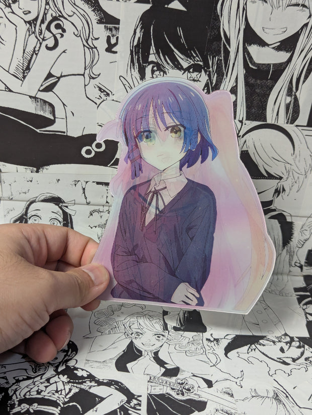 Bocchi - Nijika - Ryo - Kita | 3D Anime Lenticular Motion Sticker Decal