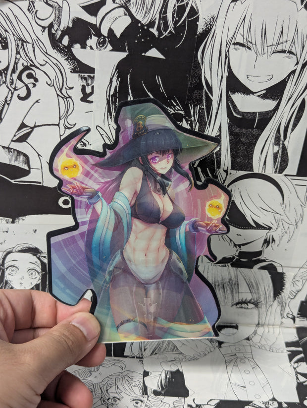 Maki Oze | 3D Anime Lenticular Motion Sticker Decal