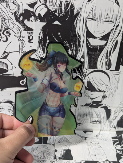 Maki Oze | 3D Anime Lenticular Motion Sticker Decal