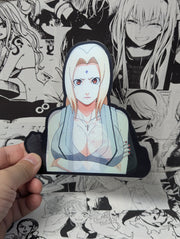 Tsunade | 3D Anime Lenticular Motion Sticker Decal