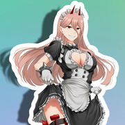 Power Maid Full Body Kiss-Cut Vinyl Decal