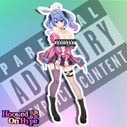 Rabbit Hole Hatsune Miku NSFW Full Body Kiss-Cut Vinyl Decal