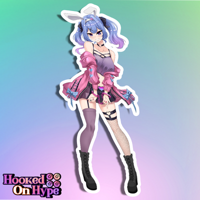 Rabbit Hole Hatsune Miku Full Body Kiss-Cut Vinyl Decal