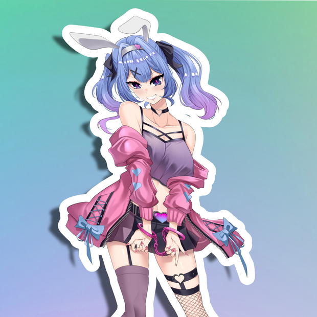 Rabbit Hole Hatsune Miku Full Body Kiss-Cut Vinyl Decal