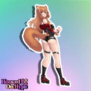 Raphtalia Back View Full Body Kiss-Cut Vinyl Decal